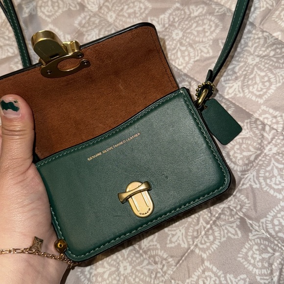 Green Leather Mini Bag - Picture 2 of 9